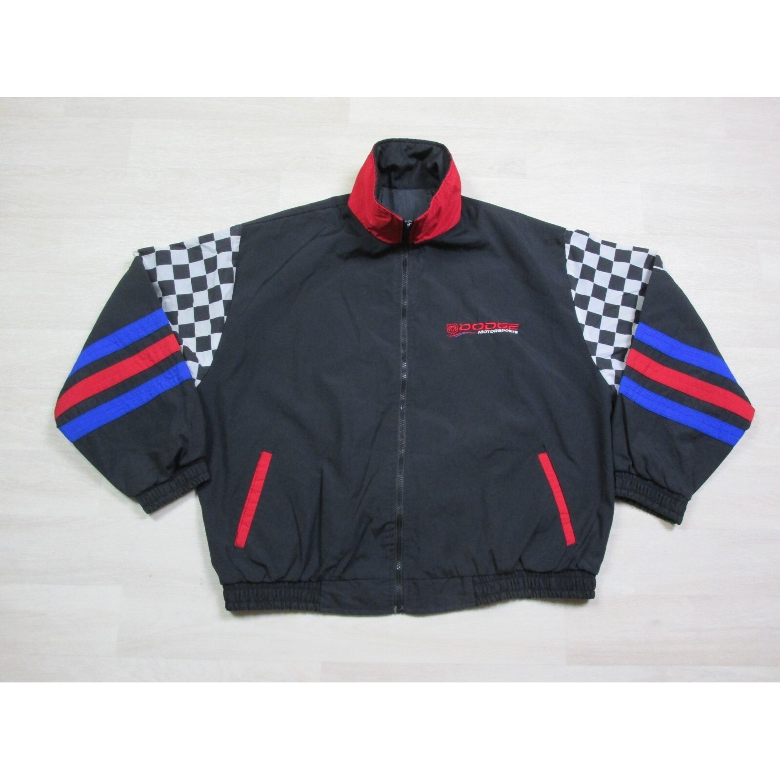 Vintage 1990s Nhra Drag Racing Pit Crew Uniform Jacket L Dodge Motorsports